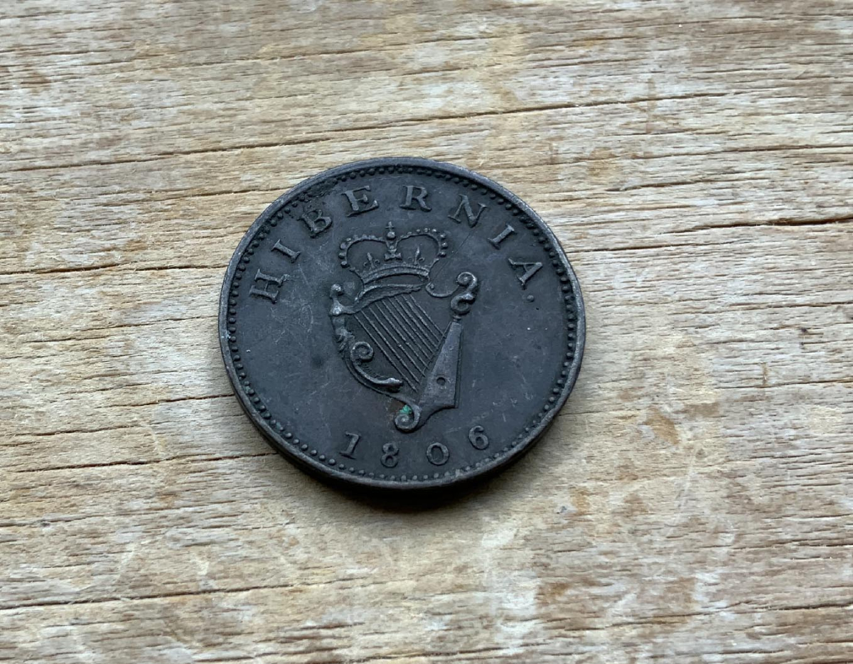 1806 Farthing Ireland coin C348